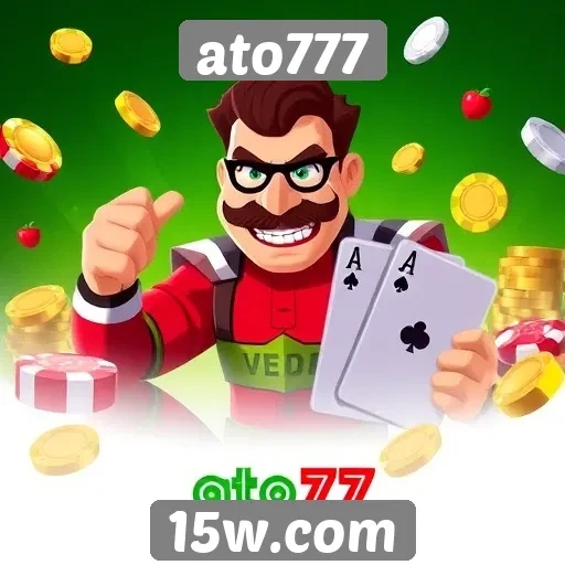 Experiência de usuário no site de jogos ato777